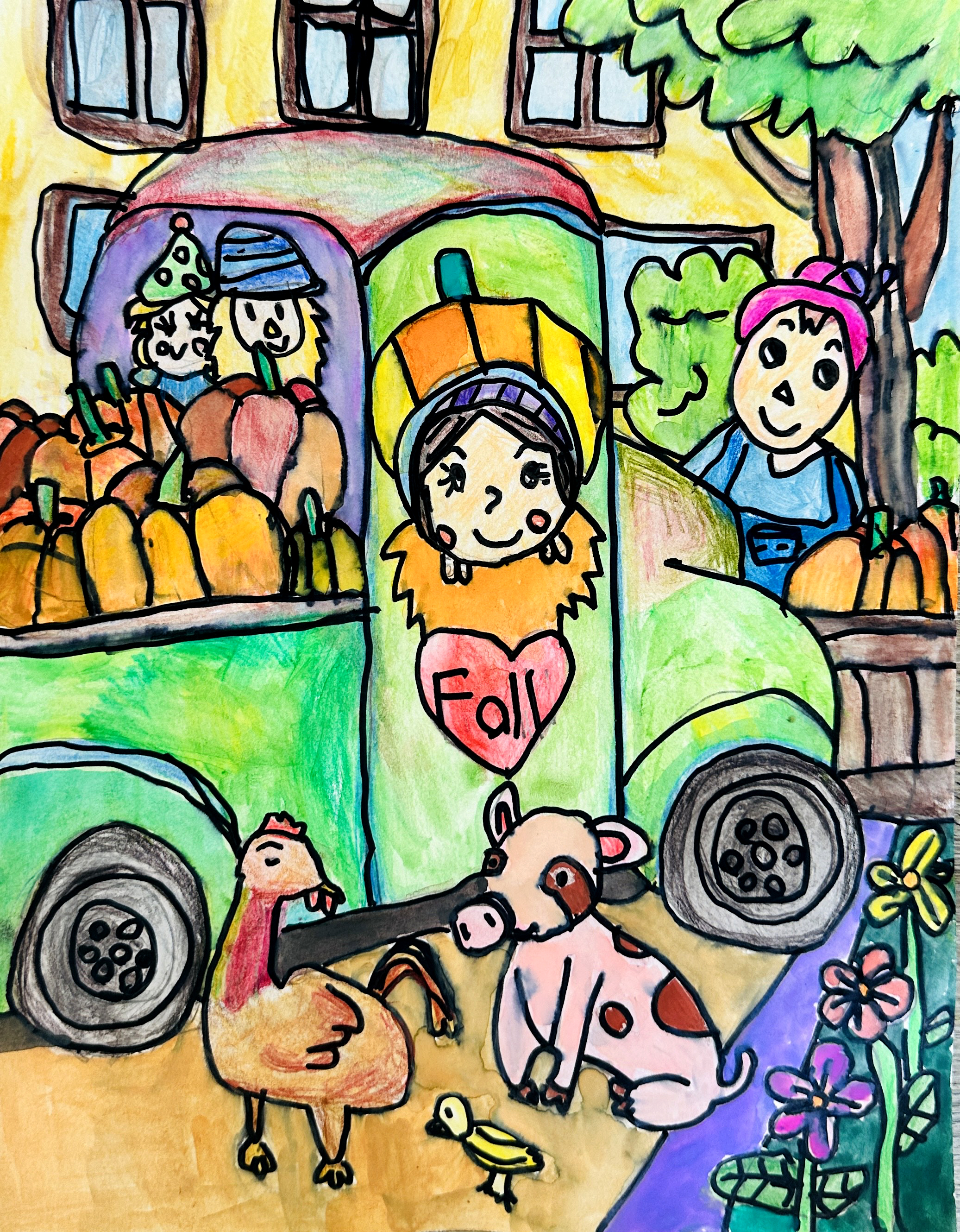 Memory of pumpkin patch