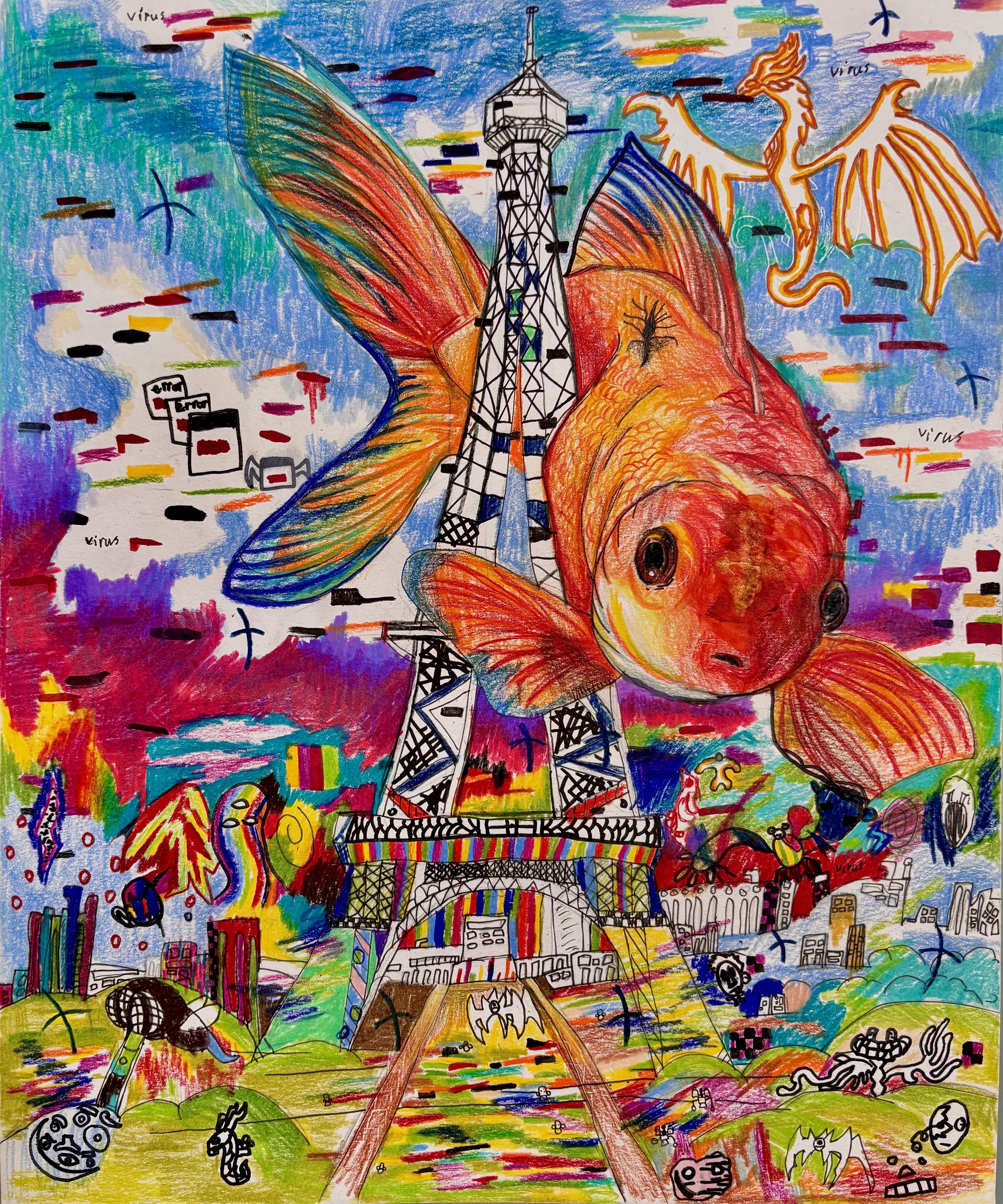 Goldfish in Paris
