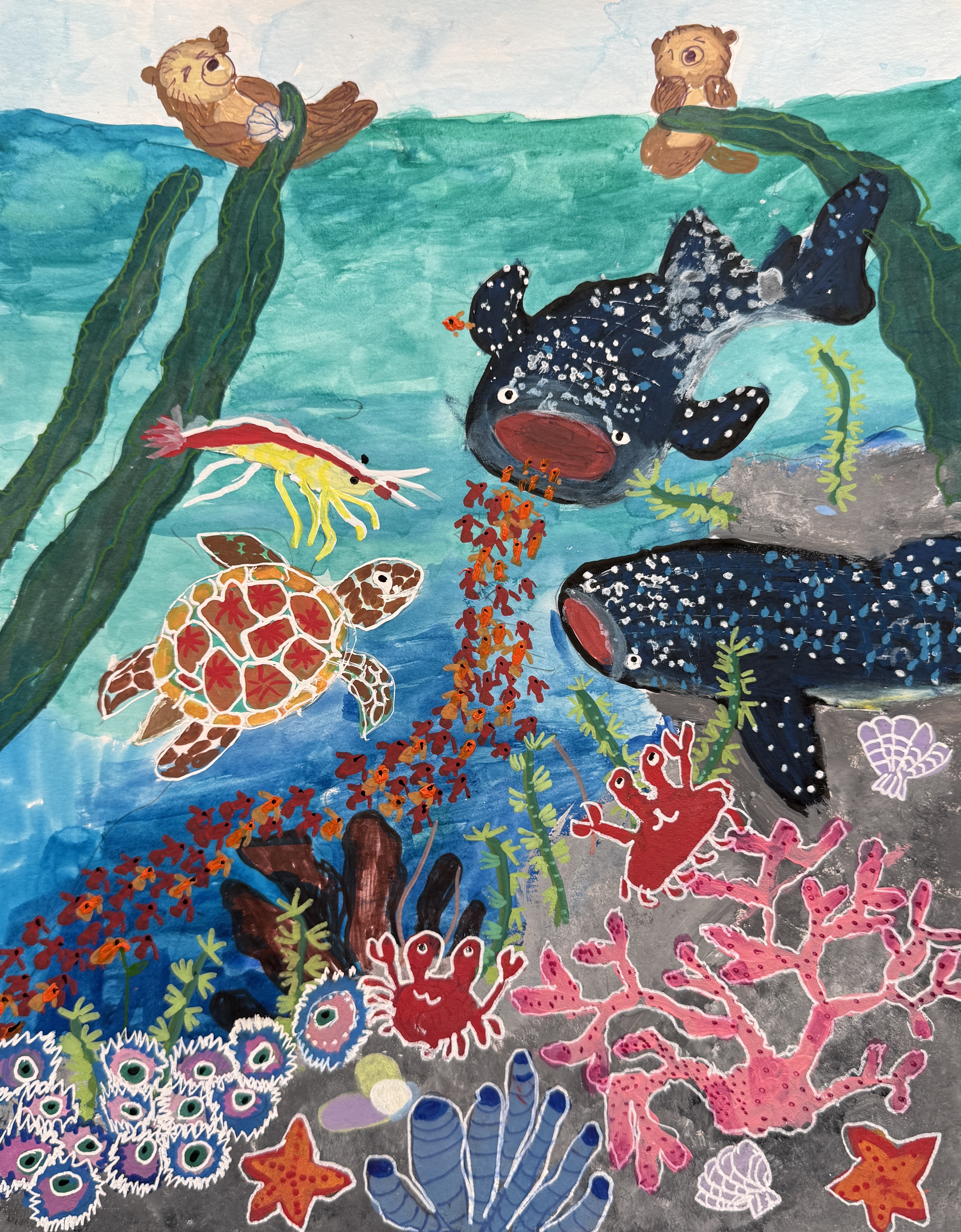 A Happy Day Under the Sea