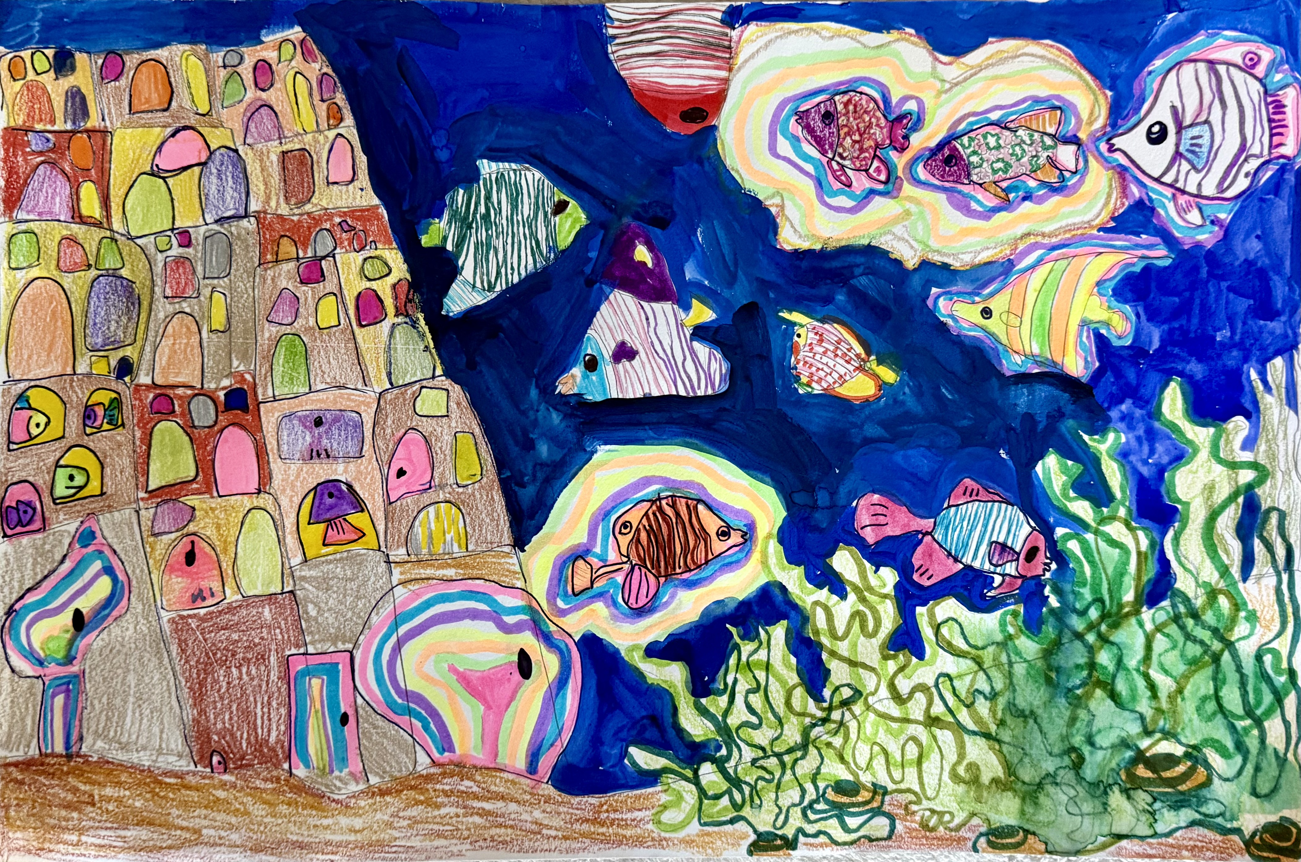 The Secret Underwater Village: A Magical Fish and Its Hidden Town